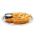 Kids Chicken Burger & Chips 